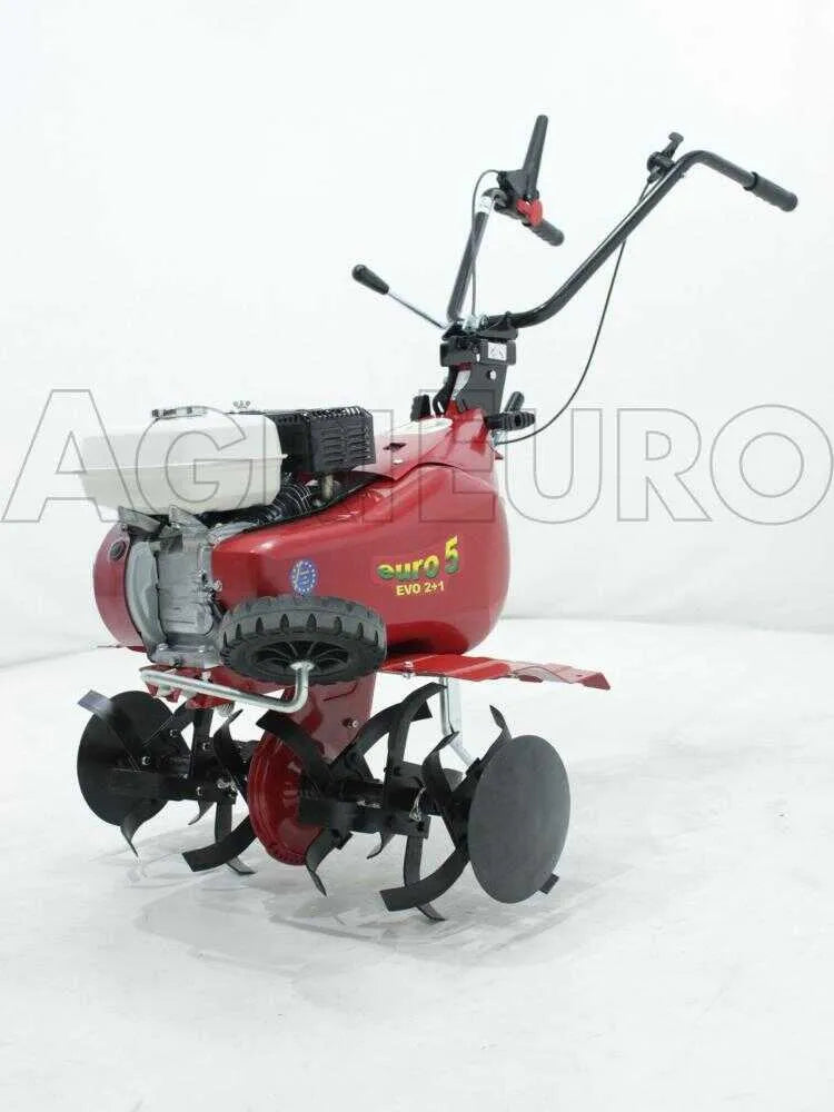 Eurosystems Euro 5 EVO 2+1 Motobineuse à essence Honda GX160 163 cm³ 2 vitesses + marche arrière - image 10