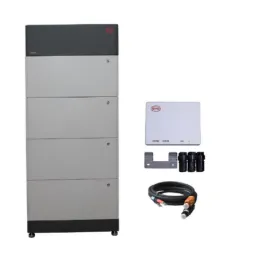 Batterie BYD Battery-Box Premium LVS 16.0 de 16 kWh basse tension avec quatre modules et accessoires