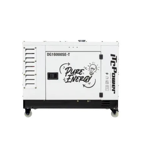Groupe électrogène diesel ITC Power DG16000SE-T vue latérale