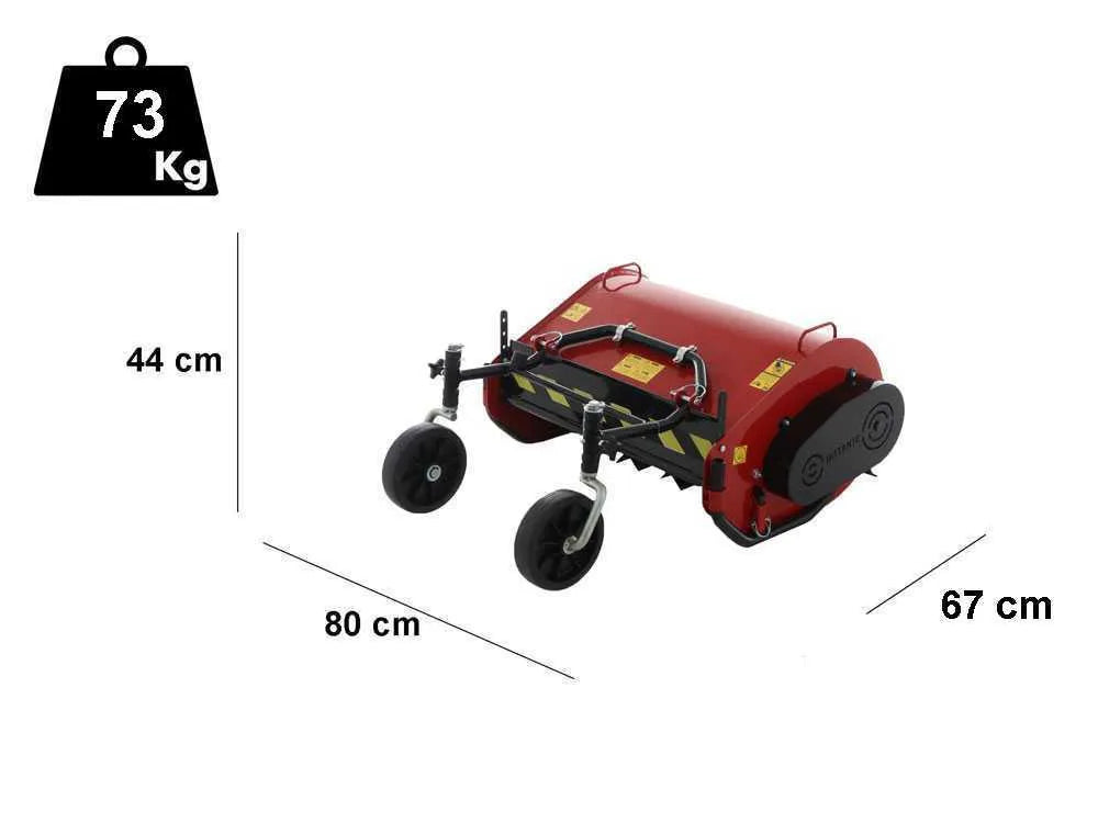 Broyeur série lourde 70 cm pour motoculteur 2 roues – 10 CV minimum