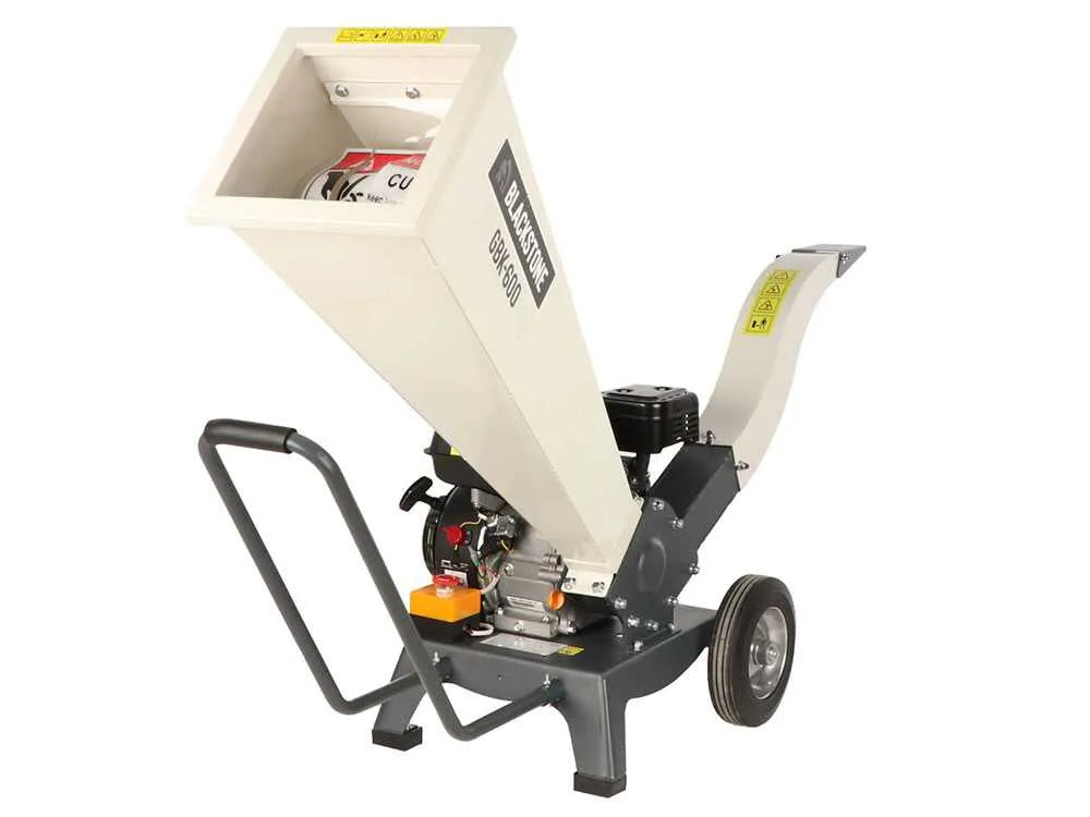BlackStone GBK 600 - Broyeur de branches thermique - Moteur Loncin 7 CV