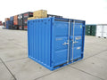 Conteneur de stockage bleu compact en acier – Neuf, finition anticorrosion