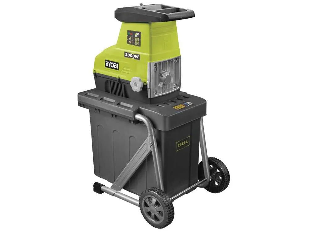 Ryobi RSH3045U - Broyeur de végétaux électrique 3000 W - Bac 55 L - photo 4