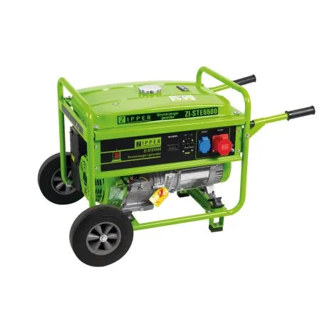 Zipper Zipper ZI-STE5500 – Groupe électrogène essence triphasé 5 500 W avec démarrage électrique – photo 1