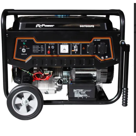 ITC Power ITC Power GG7000FE – Groupe électrogène essence monophasé 5,5 kW – photo 1
