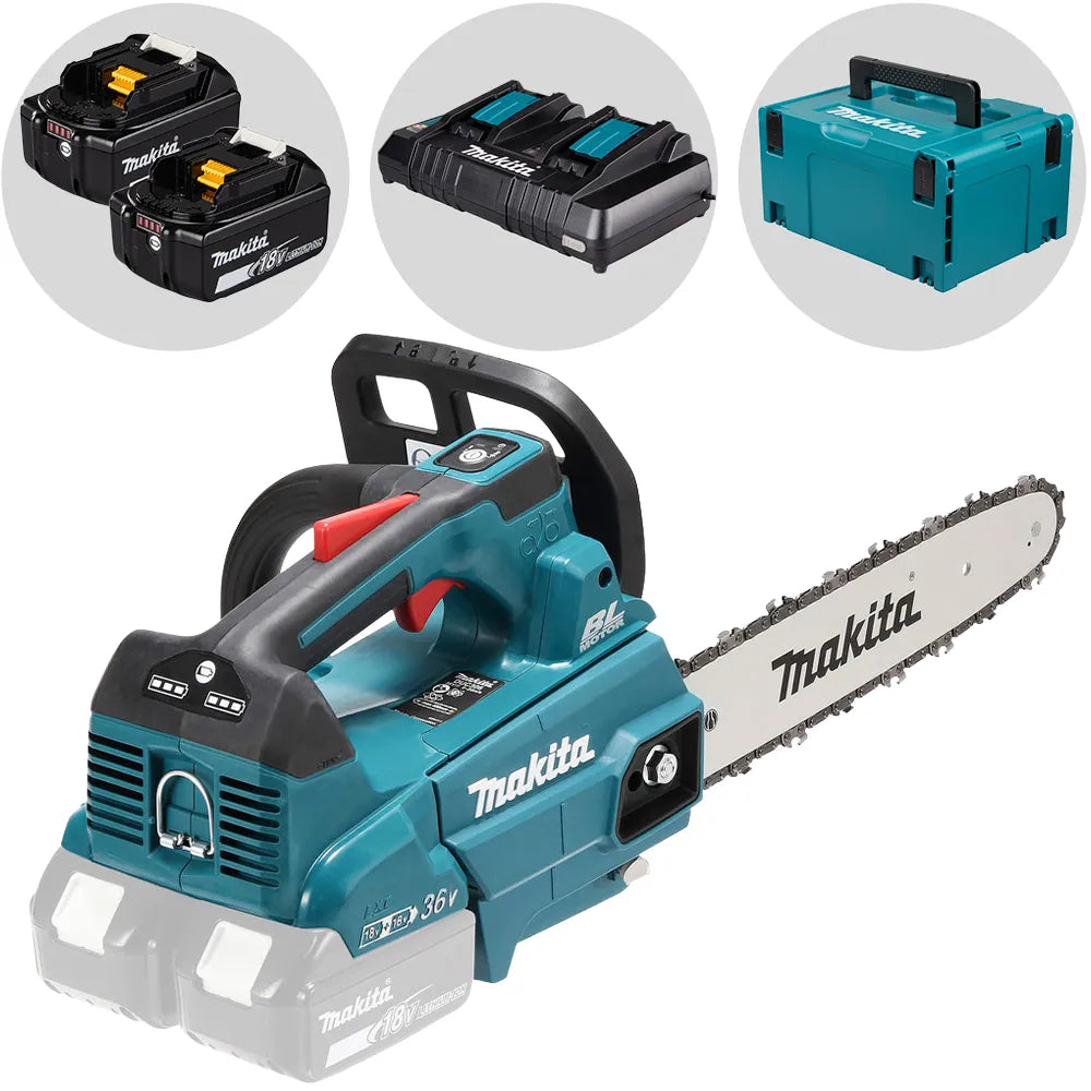 Makita DUC306Z tronçonneuse d’élagage à batterie 36 V avec guide 30 cm