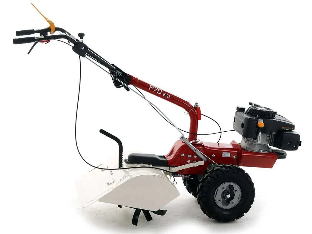 Eurosystems P70 EVO – Motoculteur essence Loncin LC1P75F 7 CV, fraise 55 cm