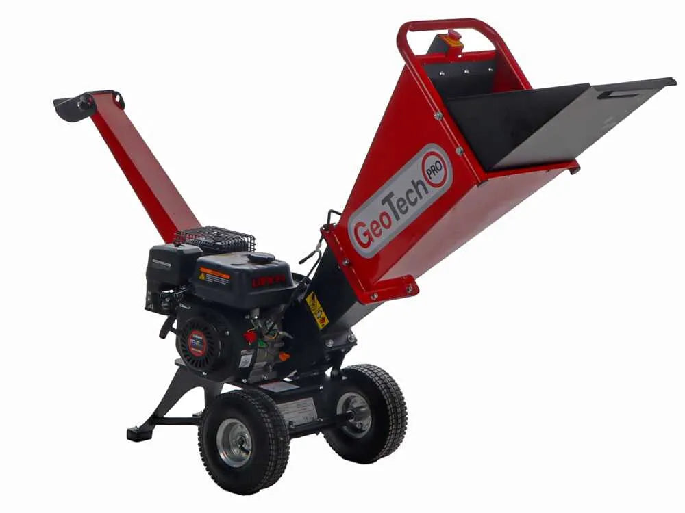GeoTech Pro PCS 50 L - Broyeur de branches thermique - Loncin 6,5 CV