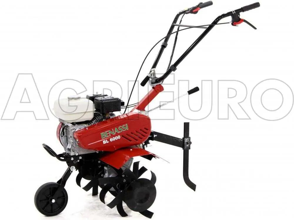 Benassi BL 6000 – Motobineuse essence Honda GX160 5,5 CV, fraise 80/60 cm