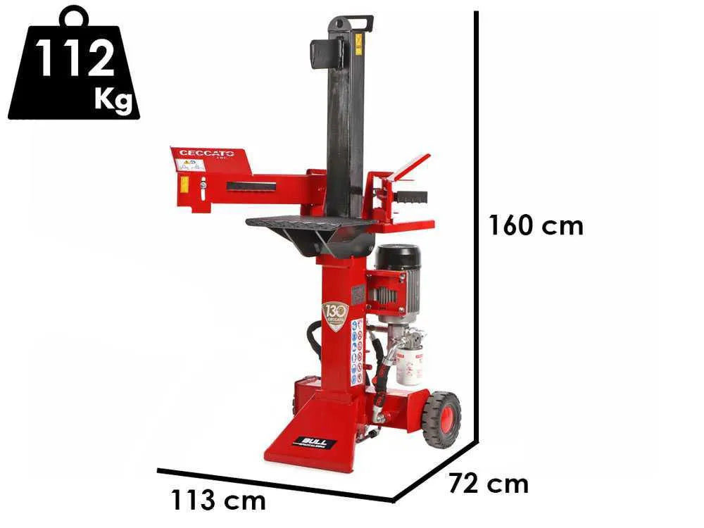 Ceccato BULL SPLE8LT - Fendeuse à bois électrique - Verticale - 400V - photo 3