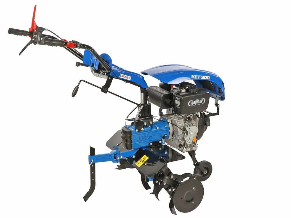 EuroMech YET 300 – Motobineuse diesel D300 208 cm³ 7 CV, fraise 90 cm