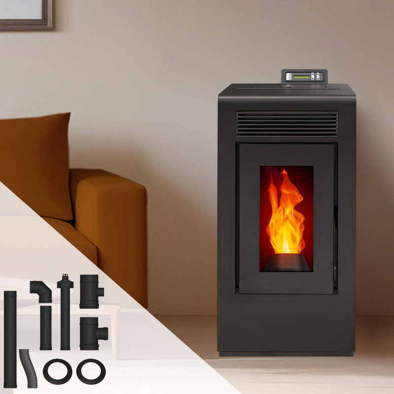 Poêle à granulés étanche ETNA Vulcano EVO 12 kW avec kit concentrique - image 7