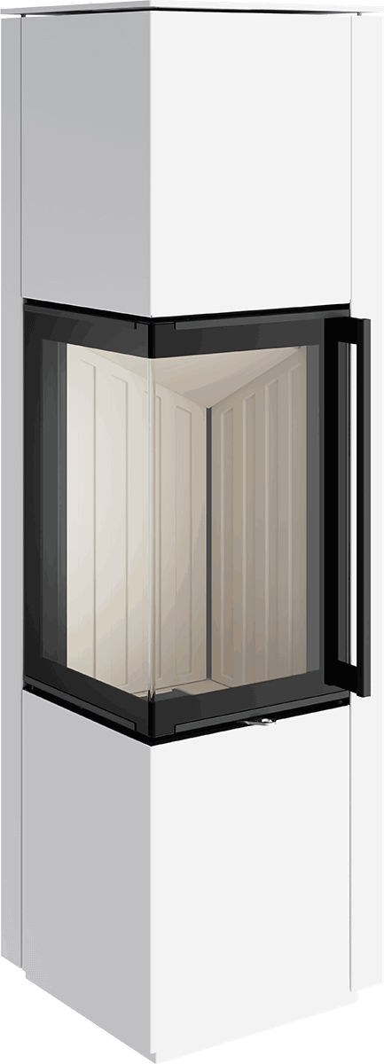 Poêle à bois Spartherm Piko L avec vitre en L 7,7 kW