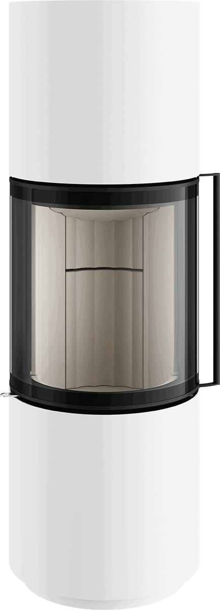 Poêle à bois Spartherm Passo S vitre ronde 7,9 kW