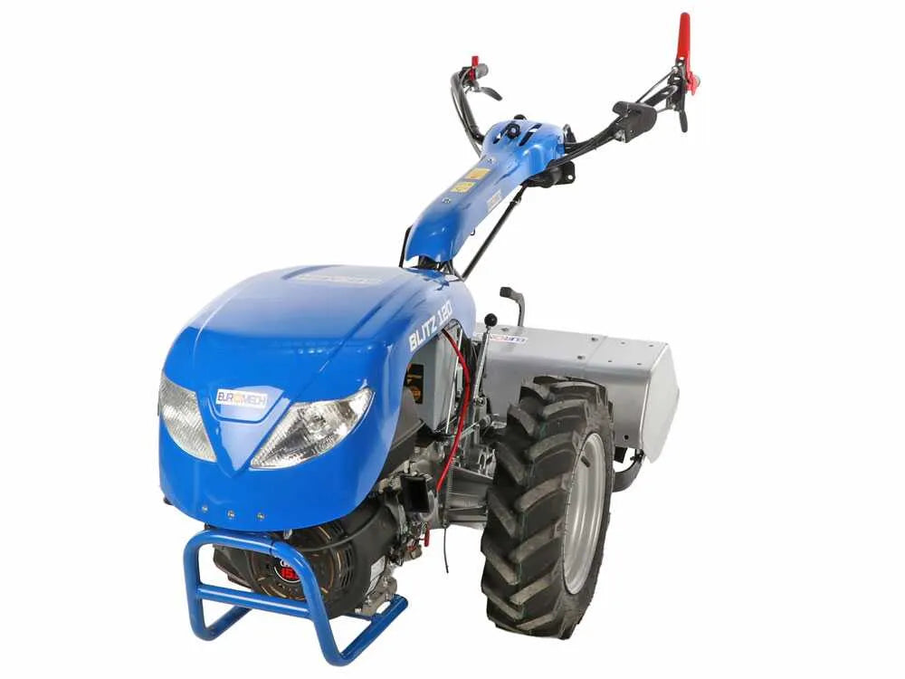 EuroMech BLITZ 120 Motoculteur essence Yagmur R420 16 CV avec démarrage électrique et attelage rapide