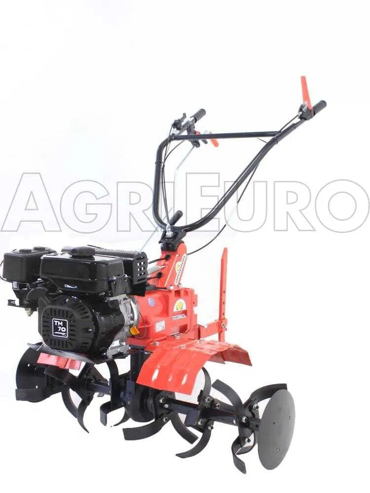 Eurosystems Euro 102 – Motobineuse essence Loncin TM 70 7 CV, fraise 95 cm