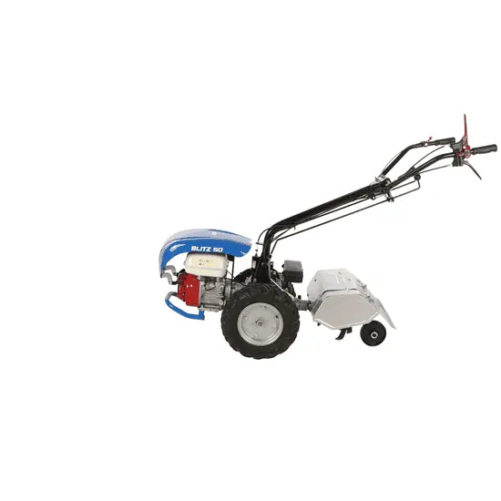 EuroMech BLITZ 50 Motoculteur essence Honda GX200 6,5 CV fraise 50 cm roues 4.00-8 – photo 2