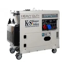 Könner & Söhnen KS 9200 HDES groupe électrogène diesel insonorisé 7500 W
