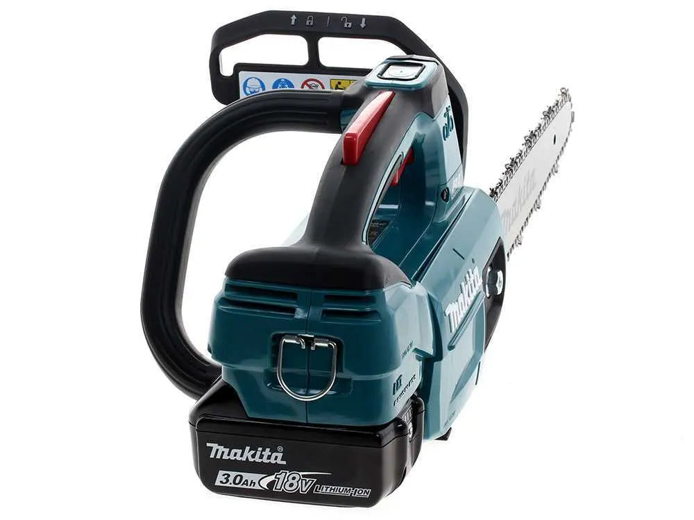 Makita DUC254CZ – Tronçonneuse d’élagage 18 V – Guide Carving 25 cm – Batterie 3 Ah – photo 12
