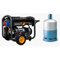 KOMPAK K10000TET-DF groupe électrogène essence et gaz 230 V 400 V