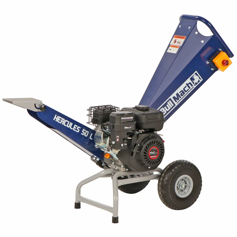 BullMach Hercules 50 L - Broyeur thermique - Moteur Loncin H200 196cc - vue 1