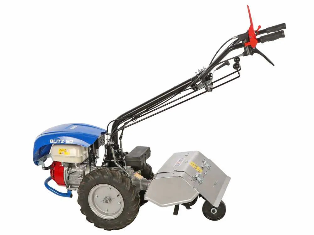 EuroMech BLITZ 50 Motoculteur essence Honda GX200 6,5 CV fraise 50 cm roues 4.00-8 – photo 5