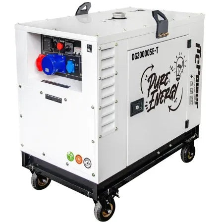 ITC Power DG20000SE-T groupe électrogène diesel vue trois-quarts alternative