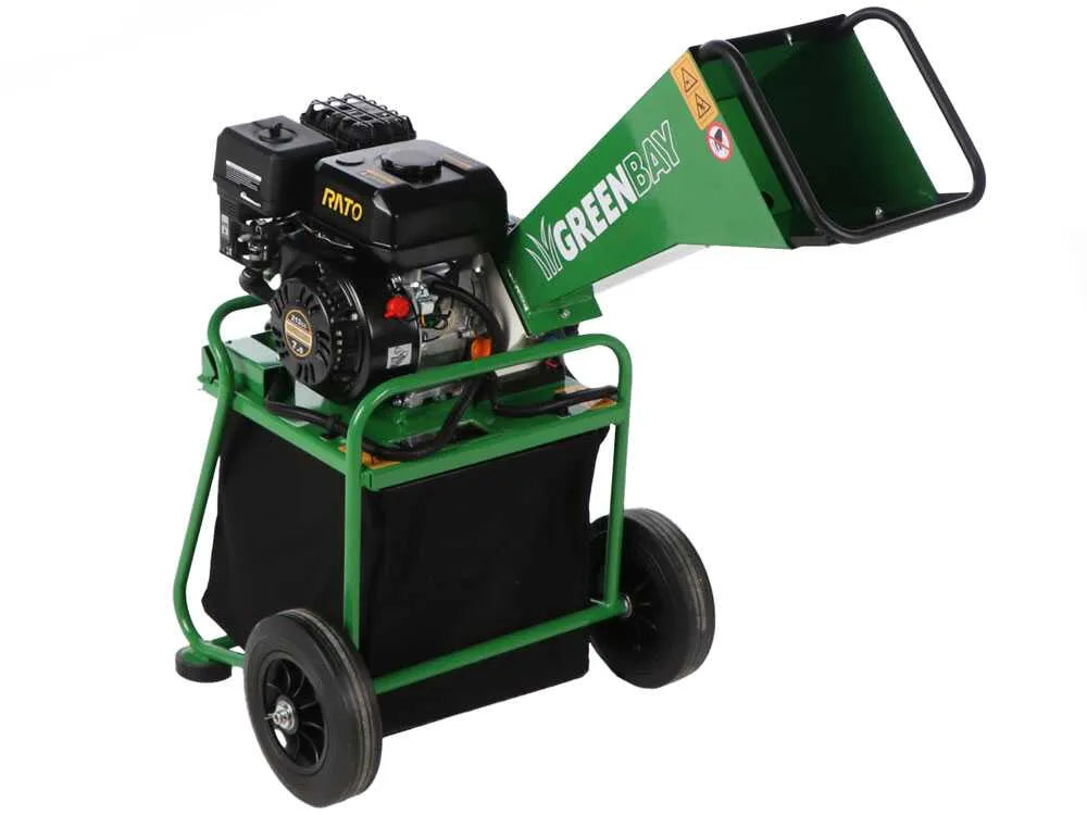 GreenBay GB-WRC 50 L - Broyeur de branches thermique - Moteur Rato 7 CV - vue 5