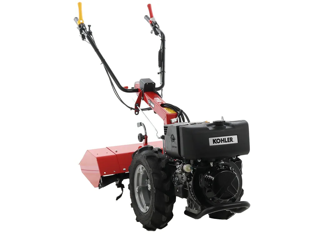 Motoculteur diesel GINKO R710 EKO Kohler KD15-440 avec démarrage électrique et essieu différentiel