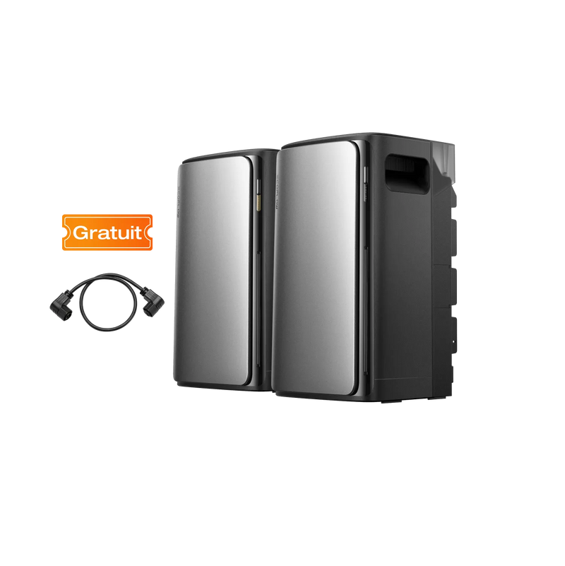 Batterie EcoFlow STREAM AC Pro LFP 1,92 kWh pour stockage d’énergie en courant alternatif