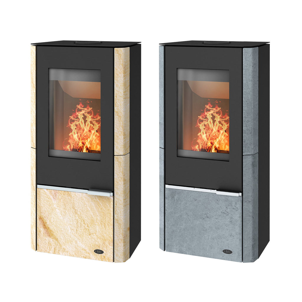 Poêle à bois Fireplace Elite Oregon en stéatite 6,9 kW
