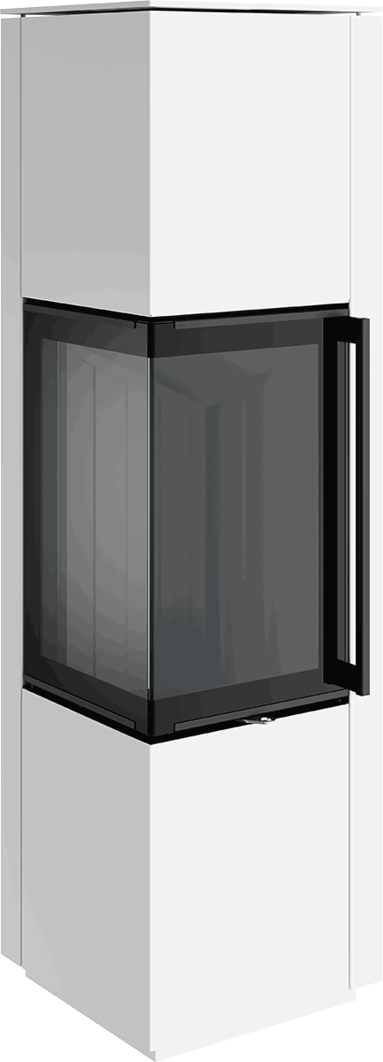 Poêle à bois Spartherm Piko L avec vitre en L 7,7 kW