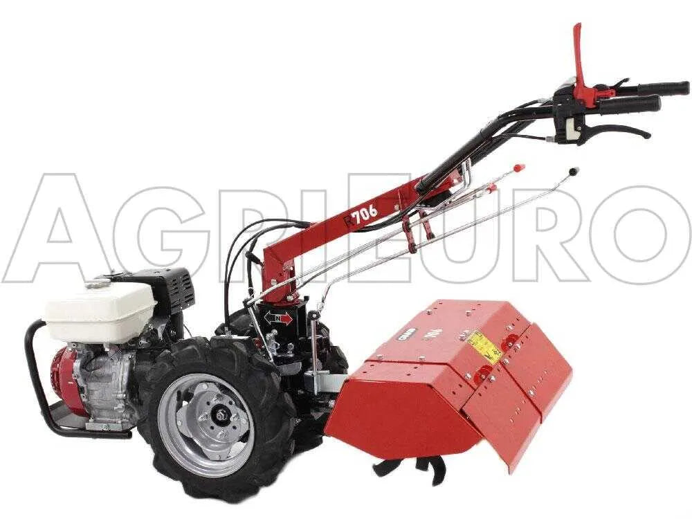 Motoculteur GINKO R706 essence Honda GX270 – 3 AV + 3 AR, fraise 60 cm – vue 11