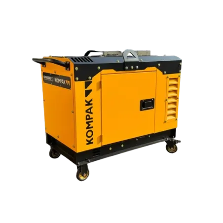 Kompak KD8600SE-T groupe électrogène diesel insonorisé 7,9 kVA 230 V 400 V
