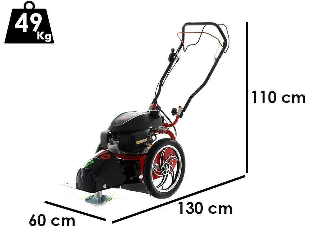 Blue Bird FLO Pro Speed 7HO - Tondeuse débroussailleuse Honda GCV200 - vue 3
