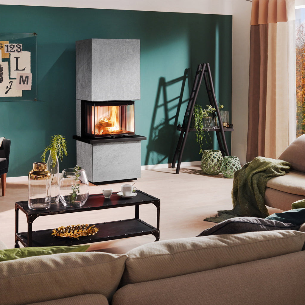 Olsberg Osorno S Poêle à bois en pierre naturelle serpentine 5,7 kW – image 9