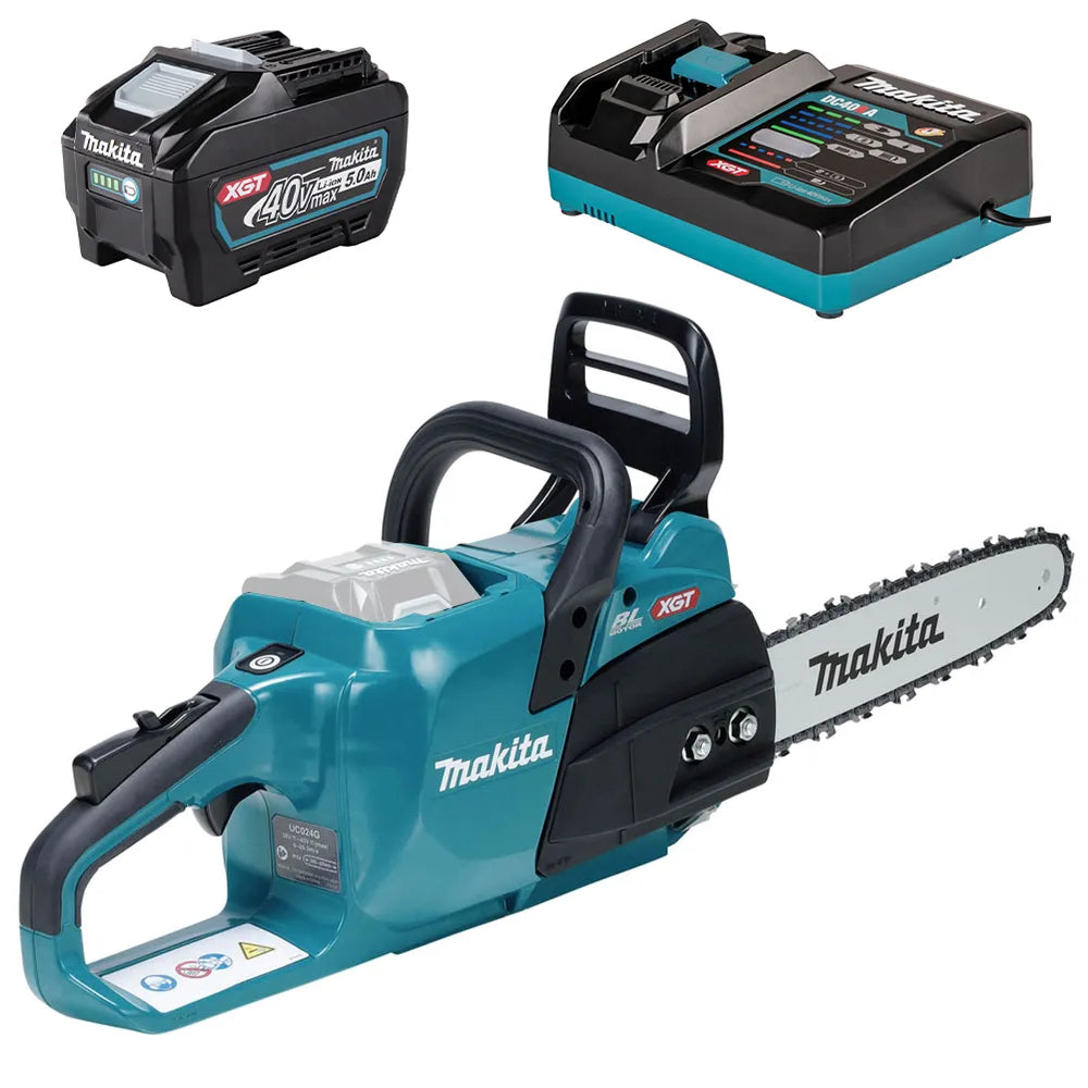 Makita XGT UC024G tronçonneuse à batterie 40 V guide de 30 cm