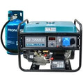 Könner & Söhnen Könner & Söhnen KS7000E-G – Groupe électrogène essence et gaz 5 500 W – photo 1