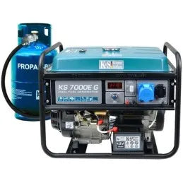 Könner & Söhnen Könner & Söhnen KS7000E-G – Groupe électrogène essence et gaz 5 500 W – photo 1