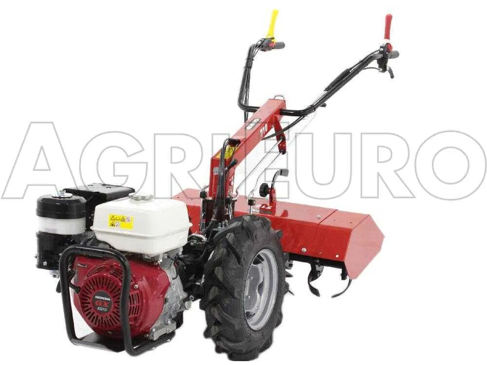 Motoculteur GINKO R710 EKO essence avec moteur Honda GP160 et essieu différentiel