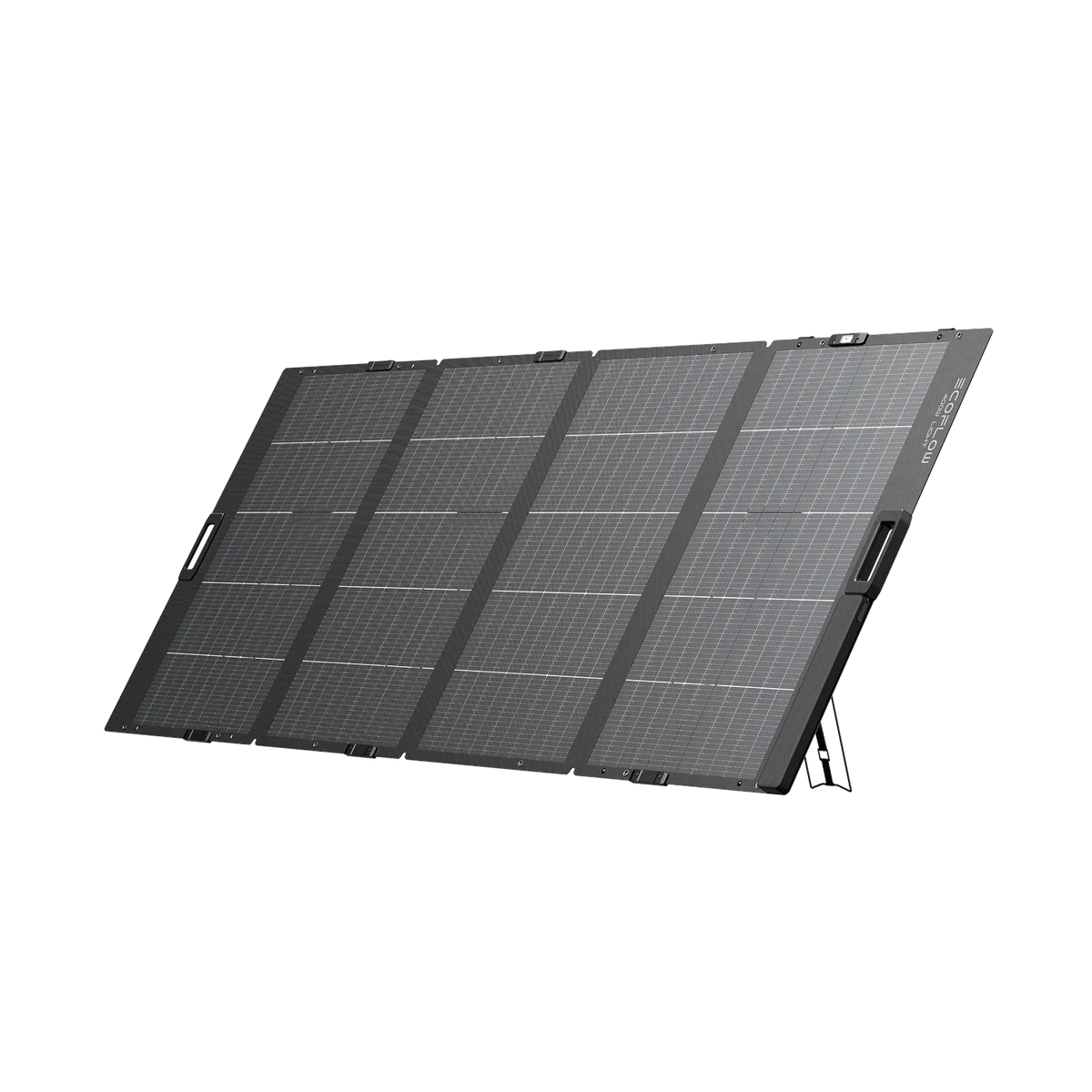 Lot de deux panneaux solaires portables EcoFlow légers de 400 W chacun