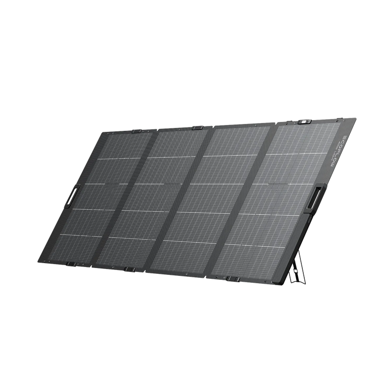 Lot de deux panneaux solaires portables EcoFlow légers de 400 W chacun