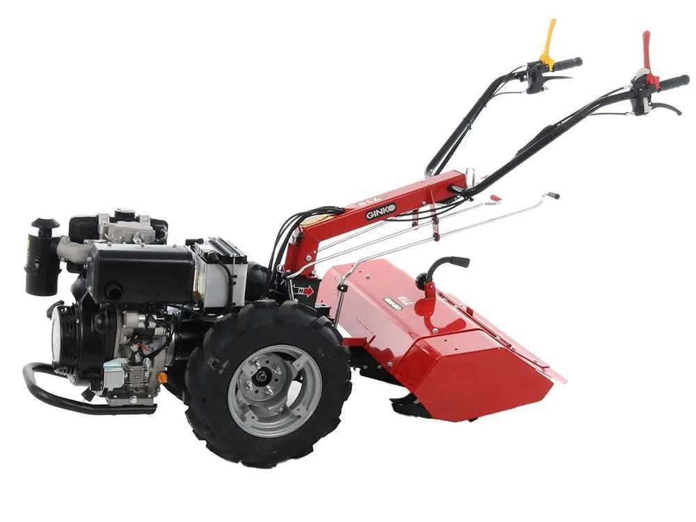 Motoculteur diesel GINKO R710 EKO Loncin D404F avec démarrage électrique et essieu différentiel