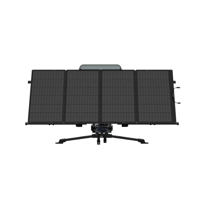 Tracker solaire EcoFlow avec panneau portable monocristallin 400 W IP68
