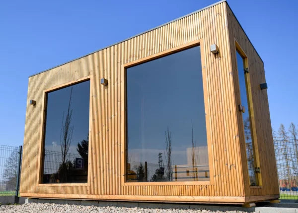 Sauna extérieur Koraxelo avec espace d’entrée