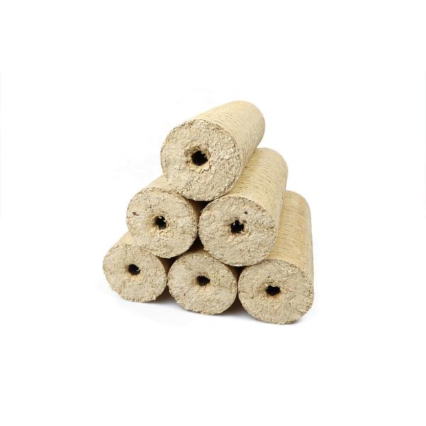 Briquettes de bois résineux BIOMAC TURBO – Épicéa, palette de 1 000 kg