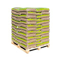 Granulés de bois dur 100 % chêne 6 mm – Palette de 975 kg