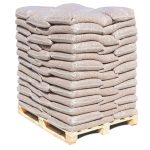 Granulés de bois dur Hêtre et Chêne 6 mm – Palette de 990 kg