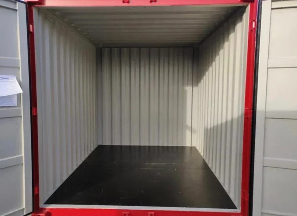 Conteneur maritime 10 pieds neuf en acier – Double porte, compact et sécurisé