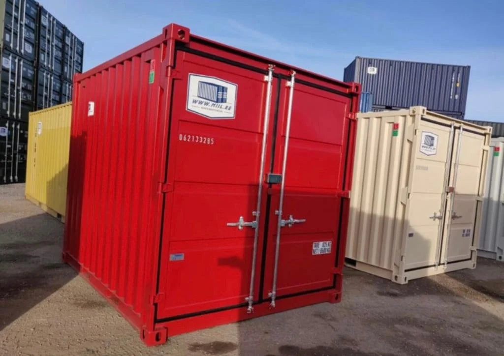 Conteneur maritime 10 pieds neuf en acier – Double porte, compact et sécurisé